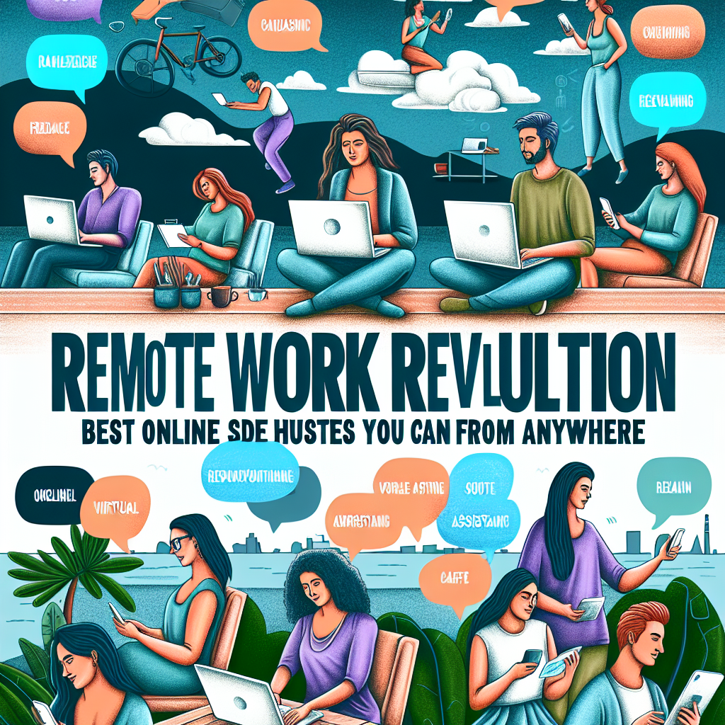 Remote Work Revolution: Best Online Side Hustles You Can Do from Anywhere